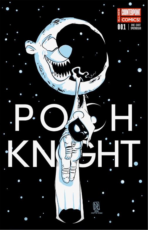 Pooh Knight#1 homage to Moon Knight #6 signed by Marat Artist store Proof 3