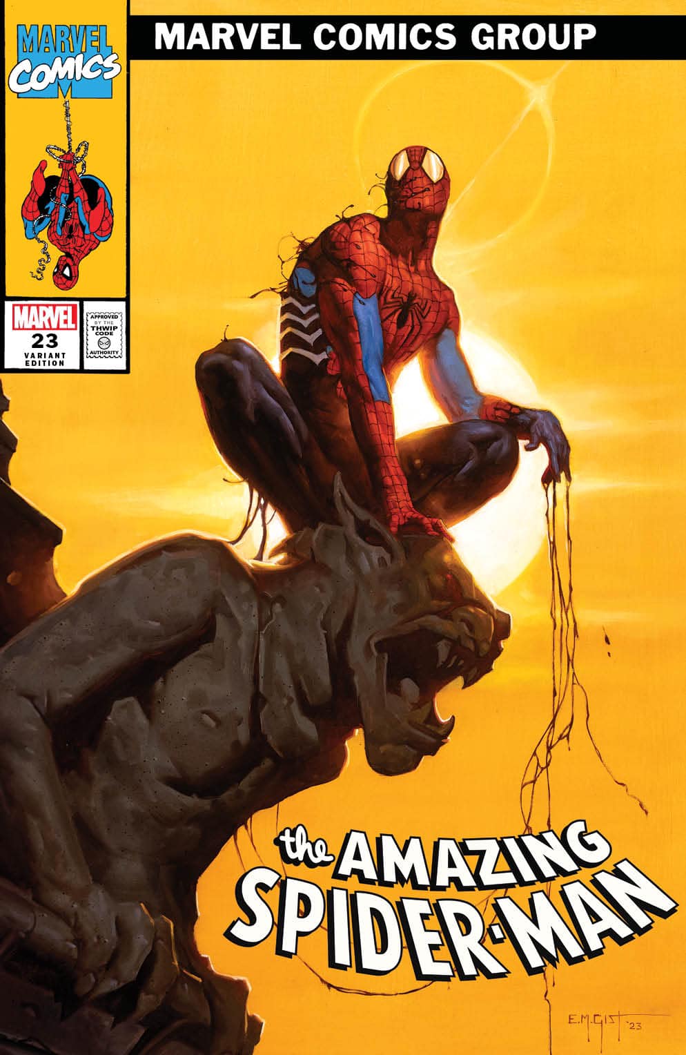 Amazing Spider-Man #23 E.M. Gist Exclusive