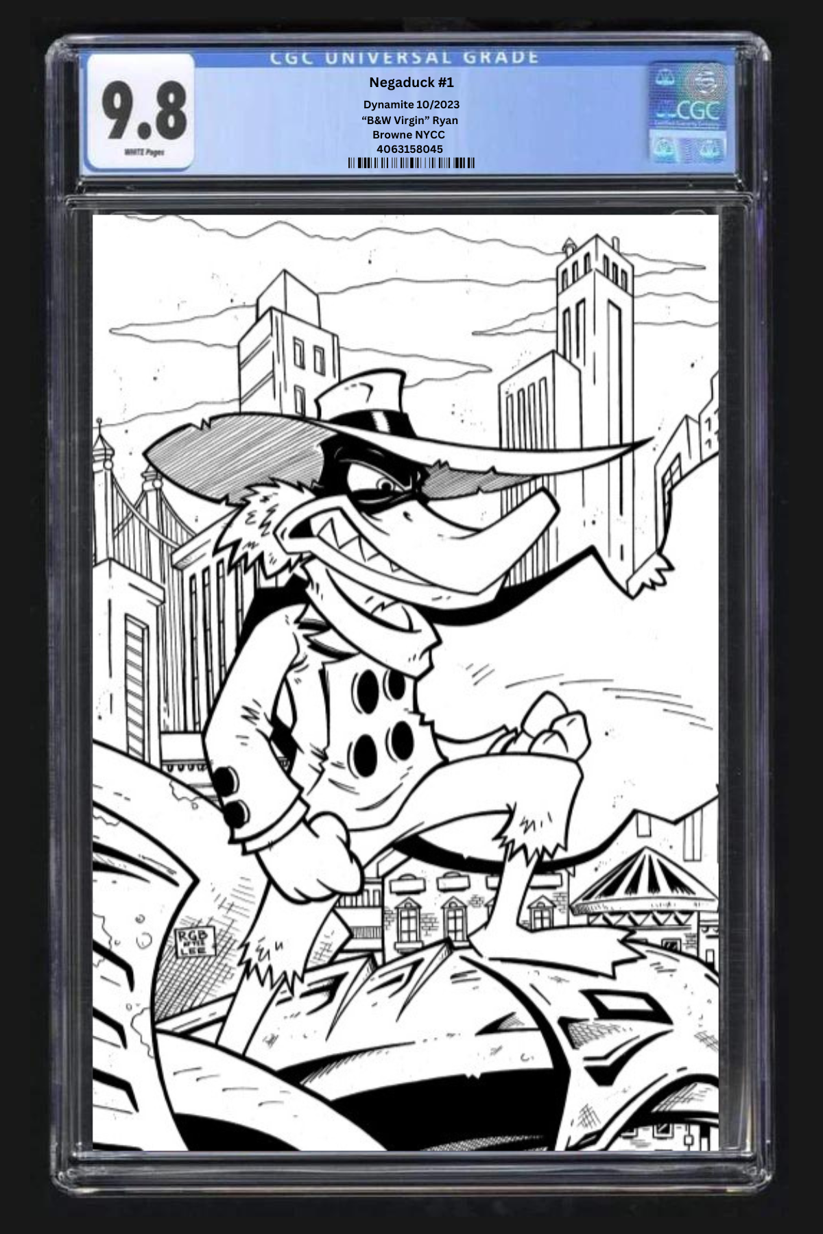 Negaduck #1 NYCC Ryan Browne Exclusive