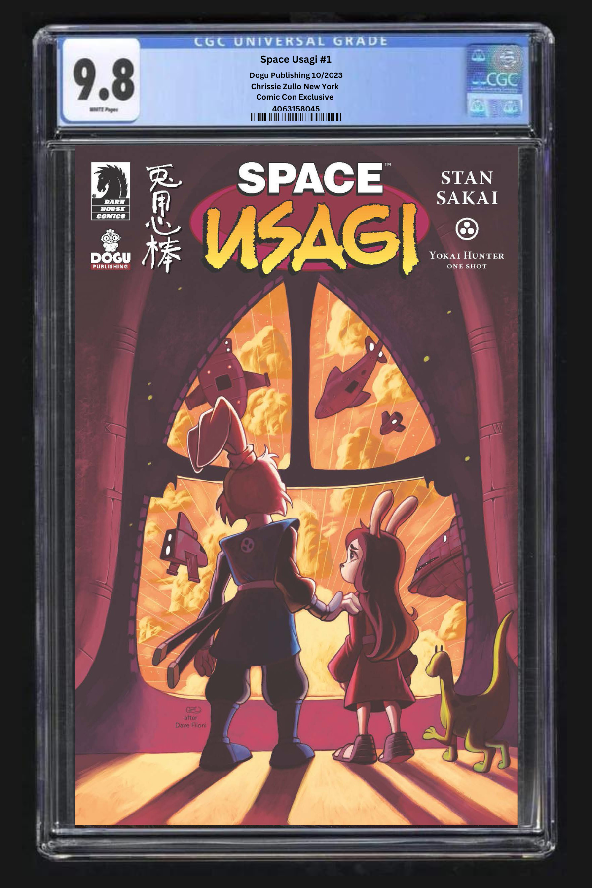 Space Usagi #1 Chrissie Zullo NYCC Exclusive (Star Wars clone wars Homage)