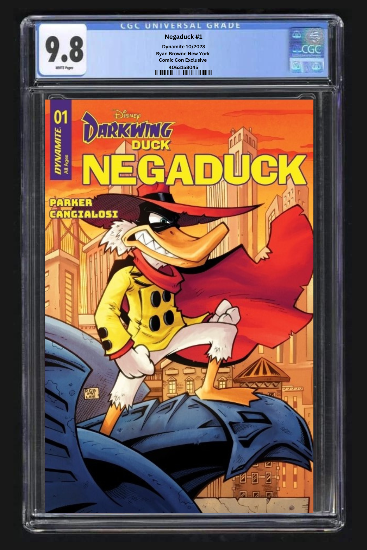 Negaduck #1 NYCC Ryan Browne Exclusive