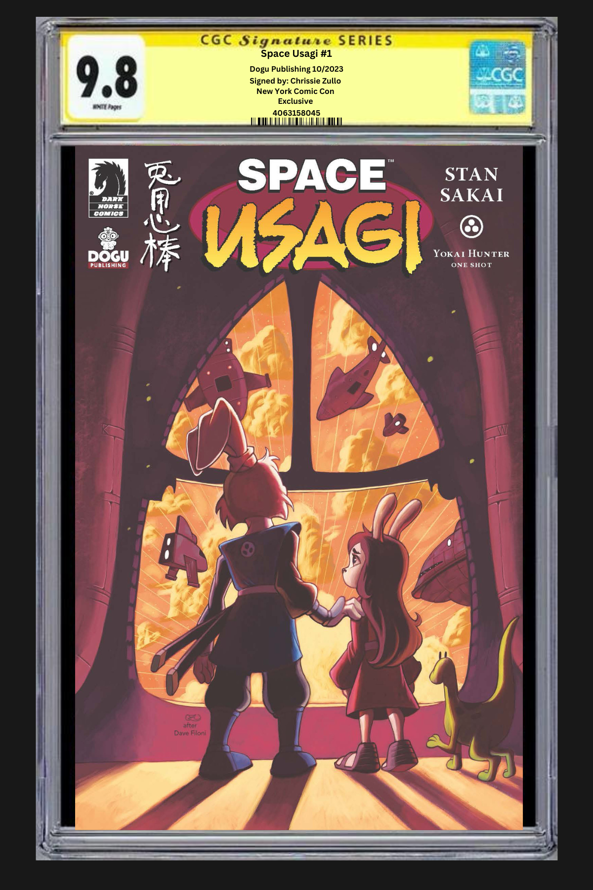 Space Usagi #1 Chrissie Zullo NYCC Exclusive (Star Wars clone wars Homage)