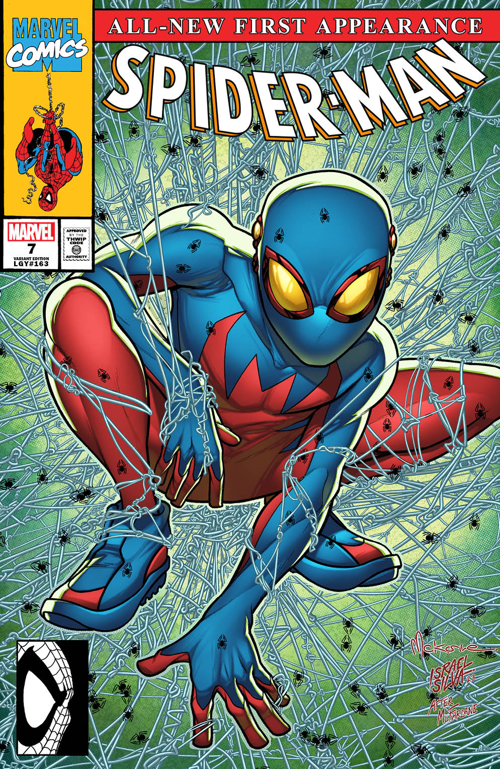 Spider-Man #7 McKone Exclusive (1st App: Spider-Boy)(McFarlane Spider-Man #1 Homage)