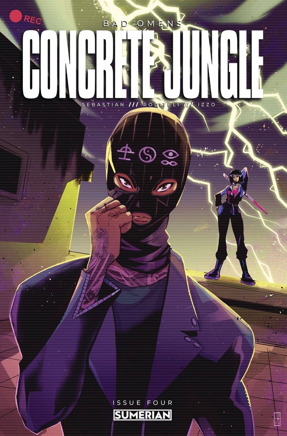 Bad Omens Concrete Jungle #4 Cover C IZZO