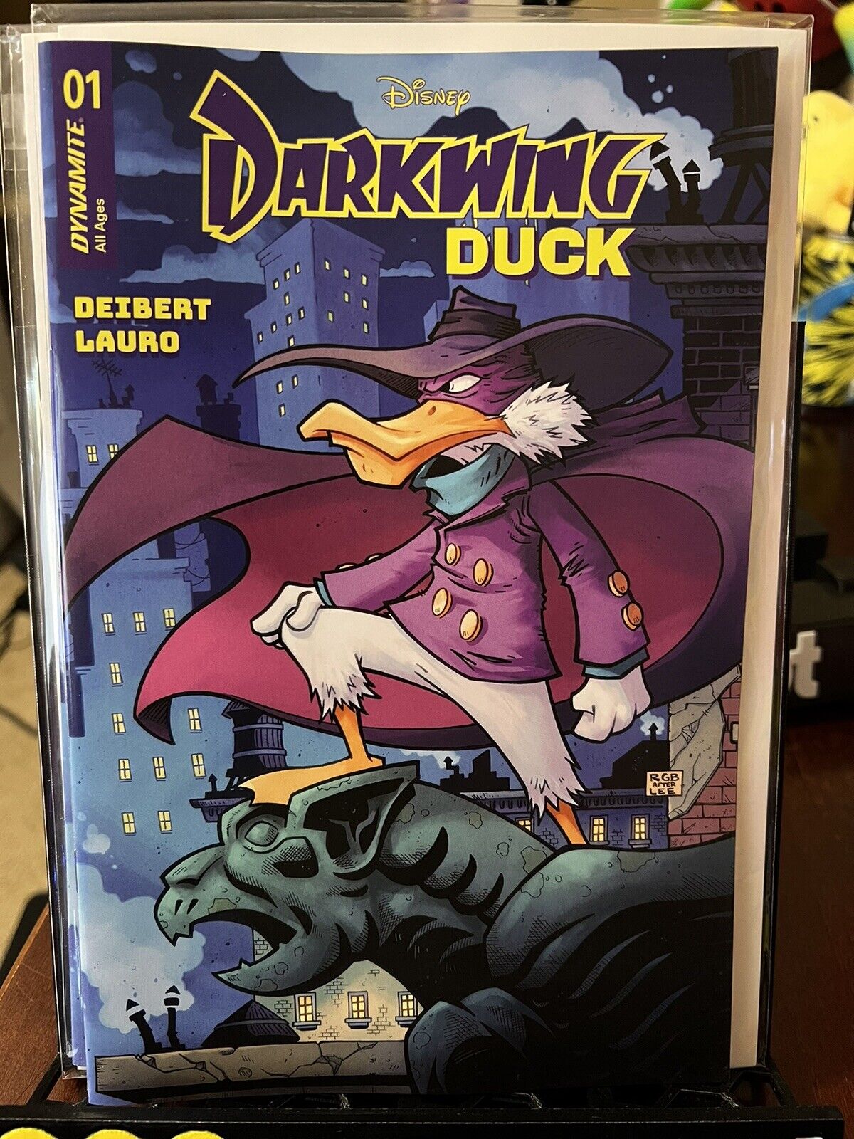 Darkwing Duck #1 Ryan G Browne (Batman #608 Jim Lee Homage)